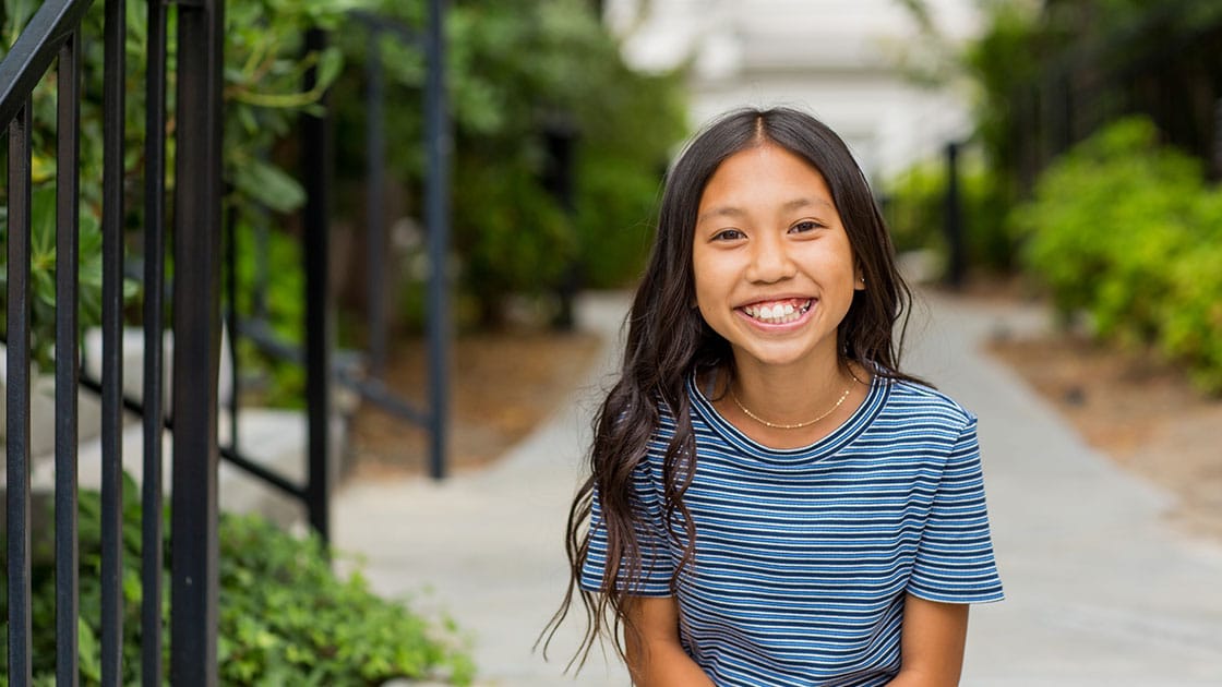 Smiling Teen in Dental Chair